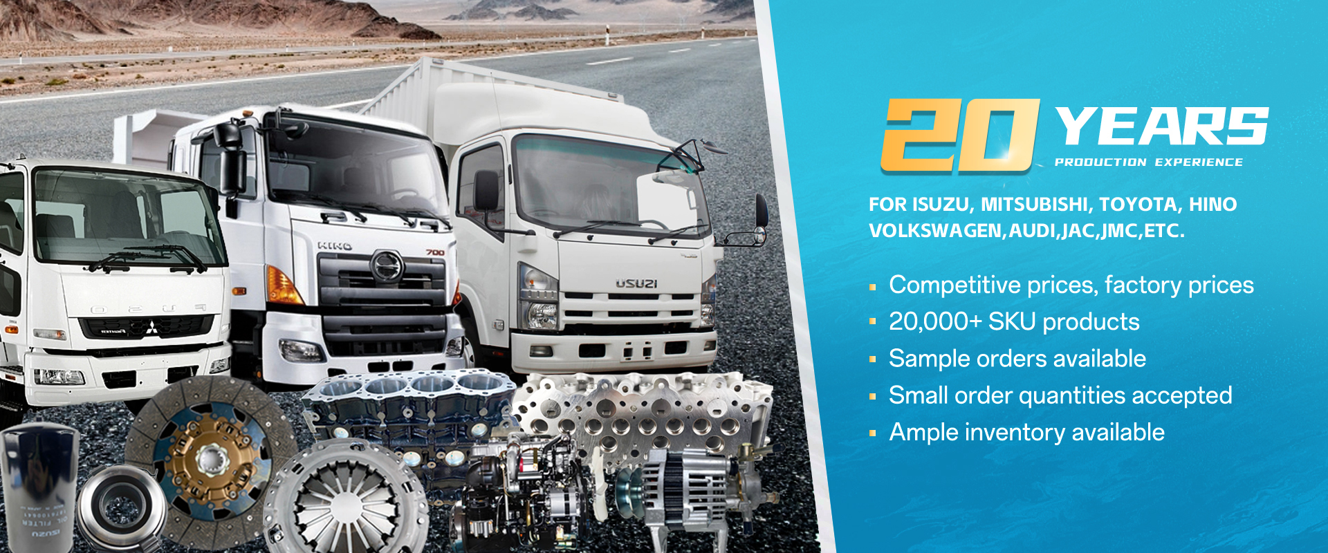 quality Isuzu Cars Parts factory