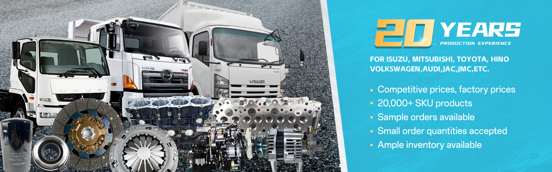 quality Isuzu Cars Parts factory