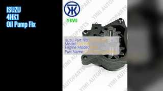 ISUZU 4HK1 Engine Oil Pump 1131003130