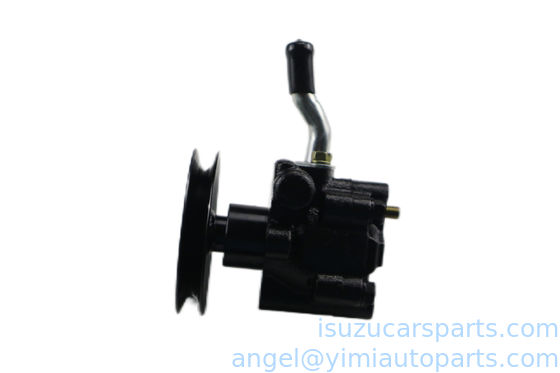 Black Isuzu Chassis Parts TFR17 4ZE1 Car Power Steering Pump 8971040201
