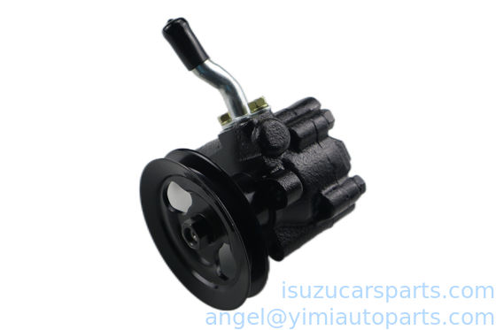Black Isuzu Chassis Parts TFR17 4ZE1 Car Power Steering Pump 8971040201