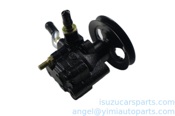 Black Isuzu Chassis Parts TFR17 4ZE1 Car Power Steering Pump 8971040201