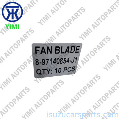 Quality ISUZU 10-Blade Cooling Fan Blade High-Strength Plastic OEM Standard Replacement for NPR NKR 4HF1 4HG1 factory